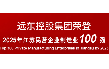 實(shí)力上榜！遠(yuǎn)東榮登2025江蘇民營(yíng)企業(yè)百?gòu)?qiáng)22位